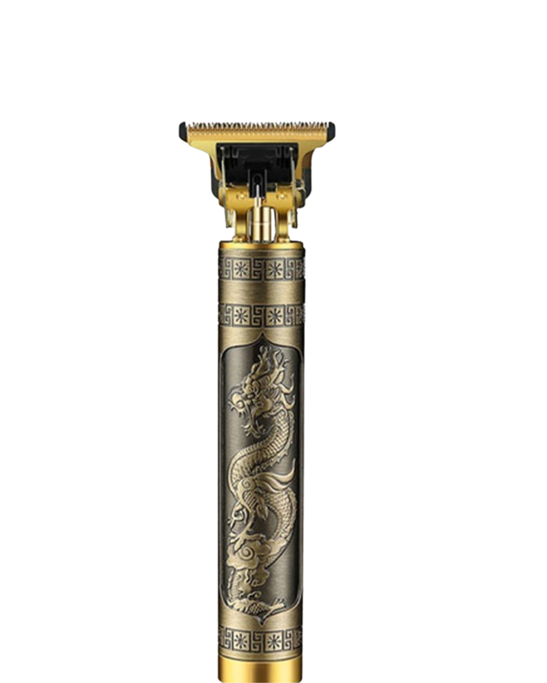 Maquina De Cortar Pelo Afeitadora Patillera Vintage Dragon Dorado